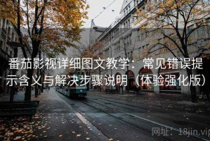 番茄影视详细图文教学：常见错误提示含义与解决步骤说明（体验强化版）
