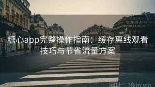 糖心app完整操作指南：缓存离线观看技巧与节省流量方案