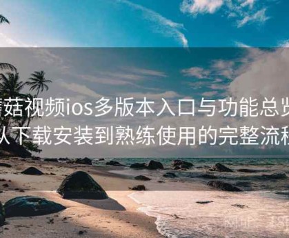 蘑菇视频ios多版本入口与功能总览：从下载安装到熟练使用的完整流程