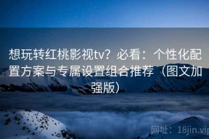 想玩转红桃影视tv？必看：个性化配置方案与专属设置组合推荐（图文加强版）