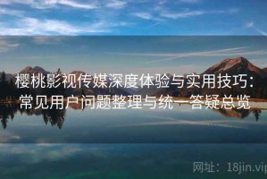 樱桃影视传媒深度体验与实用技巧：常见用户问题整理与统一答疑总览