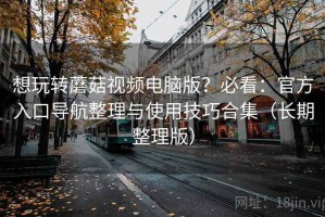 想玩转蘑菇视频电脑版？必看：官方入口导航整理与使用技巧合集（长期整理版）