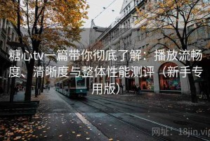 糖心tv一篇带你彻底了解：播放流畅度、清晰度与整体性能测评（新手专用版）