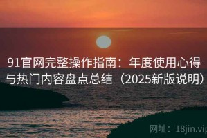 91官网完整操作指南：年度使用心得与热门内容盘点总结（2025新版说明）
