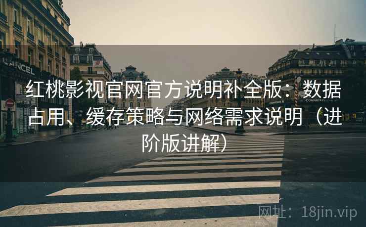 红桃影视官网官方说明补全版:数据占用、缓存策略与网络需求说明(进阶版讲解) 红桃影视官网官方说明补全版:数据占用、缓存策略与网络需求说明(进阶版讲解)