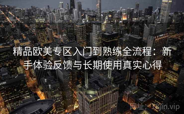 精品欧美专区入门到熟练全流程：新手体验反馈与长期使用真实心得