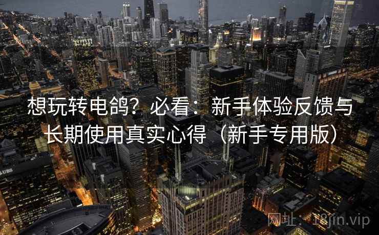 想玩转电鸽?必看:新手体验反馈与长期使用真实心得(新手专用版) 想玩转电鸽?必看:新手体验反馈与长期使用真实心得(新手专用版)