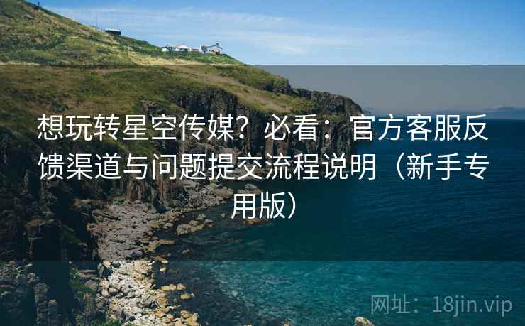 想玩转星空传媒?必看:官方客服反馈渠道与问题提交流程说明(新手专用版) 想玩转星空传媒?必看:官方客服反馈渠道与问题提交流程说明(新手专用版)